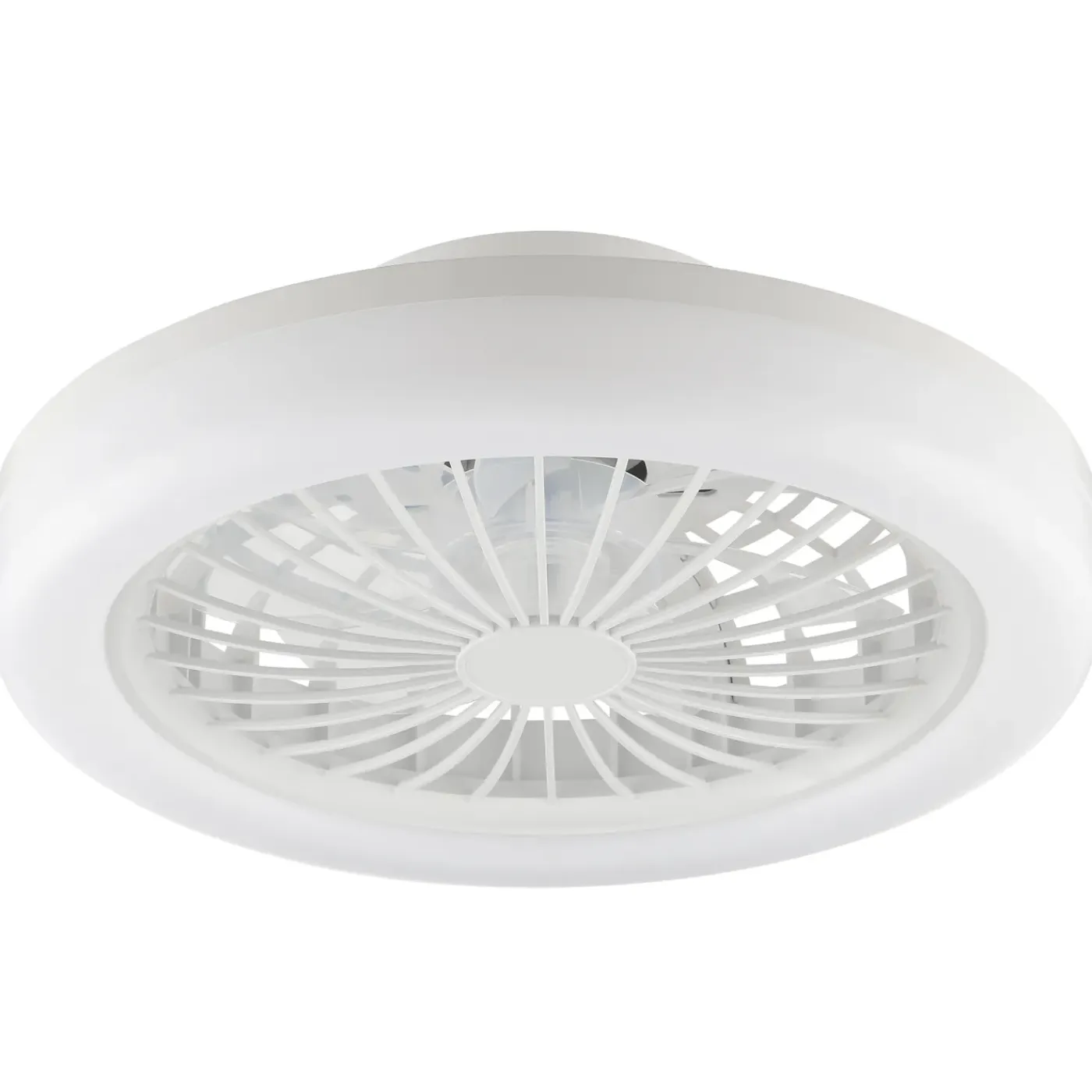 Brilliant Plafondventilator Montero met CCT LED - Wit - 42cm - 23,7W - met afstandsbediening
