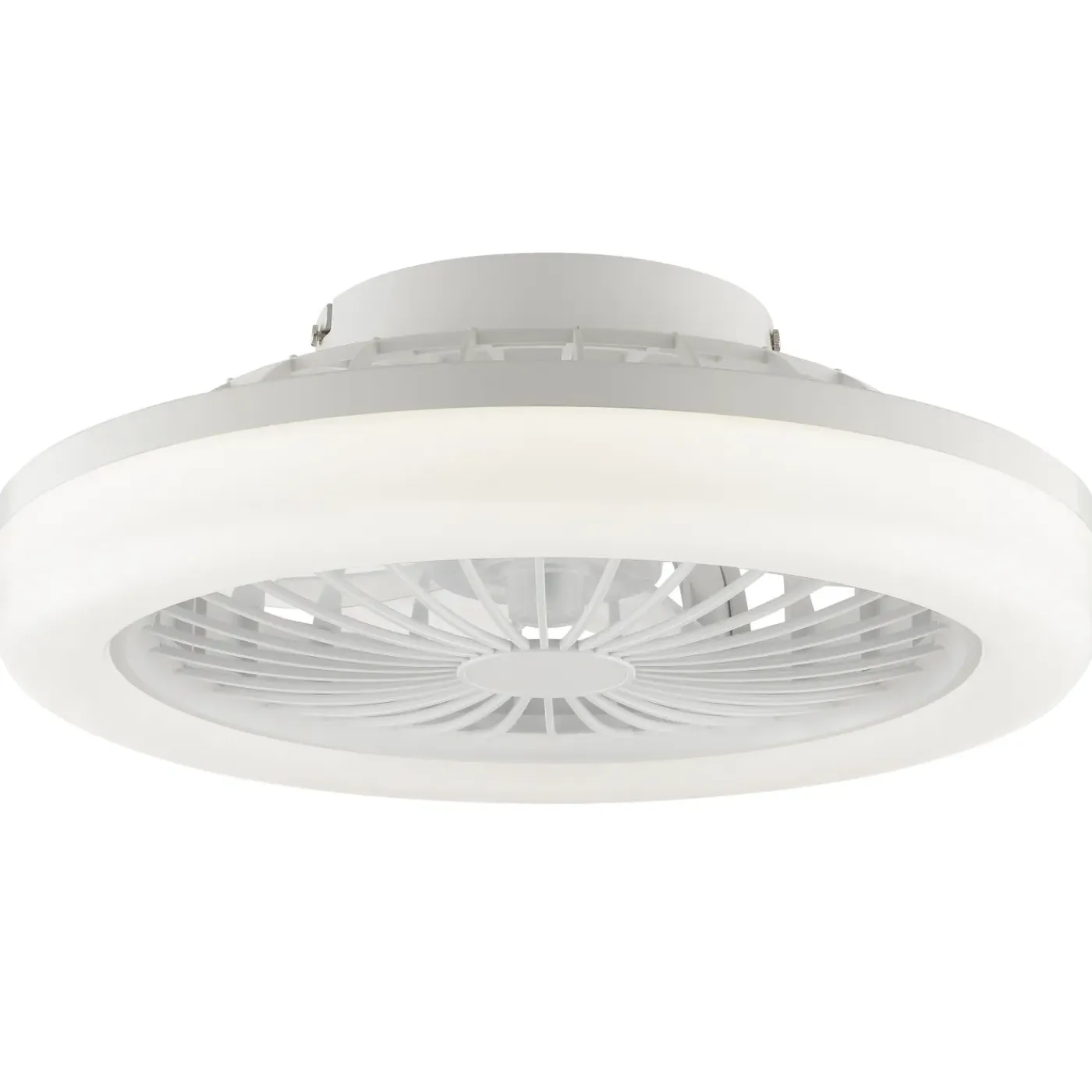 Brilliant Plafondventilator Montero met CCT LED - Wit - 42cm - 23,7W - met afstandsbediening
