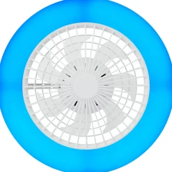 Brilliant Plafondventilator Salerno met CCT RGB LED - Wit - 40W - met afstandsbediening
