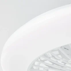 Brilliant Plafondventilator Salerno met CCT RGB LED - Wit - 40W - met afstandsbediening