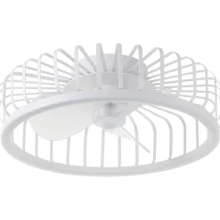 Brilliant Plafondventilator Capo met CCT LED - Wit - 48cm - 36W - met afstandsbediening