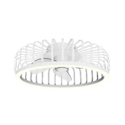 Brilliant Plafondventilator Capo met CCT LED - Wit - 48cm - 36W - met afstandsbediening