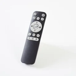 Brilliant Plafondventilator Palmero met CCT RGB LED - Zwart - 46,6cm - 40W - met afstandsbediening