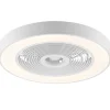 Brilliant Plafondventilator Catania met CCT RGB LED - Wit - 48,6cm - 37W - met afstandsbediening