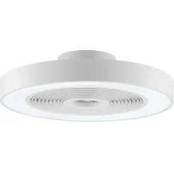 Brilliant Plafondventilator Catania met CCT RGB LED - Wit - 48,6cm - 37W - met afstandsbediening