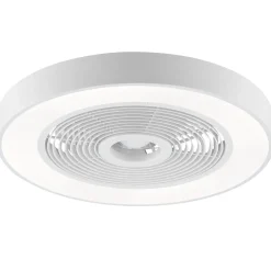 Brilliant Plafondventilator Catania met CCT RGB LED - Wit - 48,6cm - 37W - met afstandsbediening