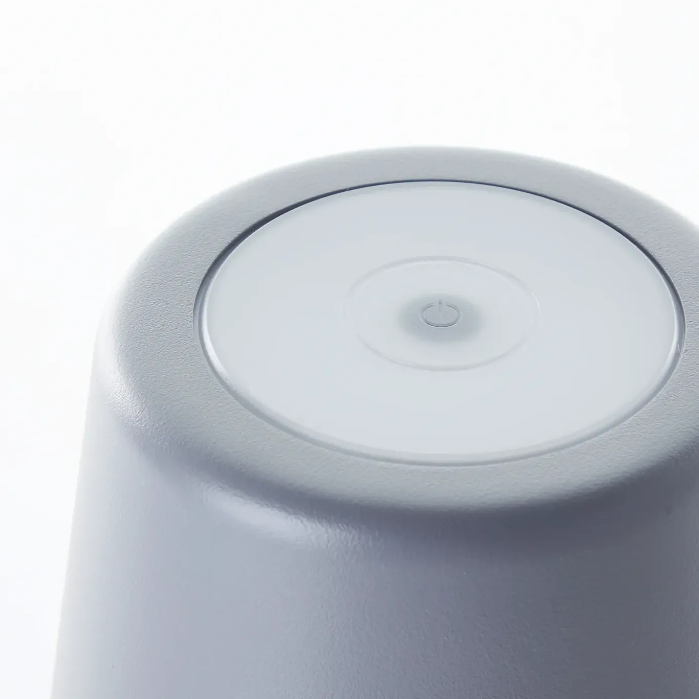 Brilliant Tafellamp Kaami - Grijs - Diameter 10cm - 2W - USB
