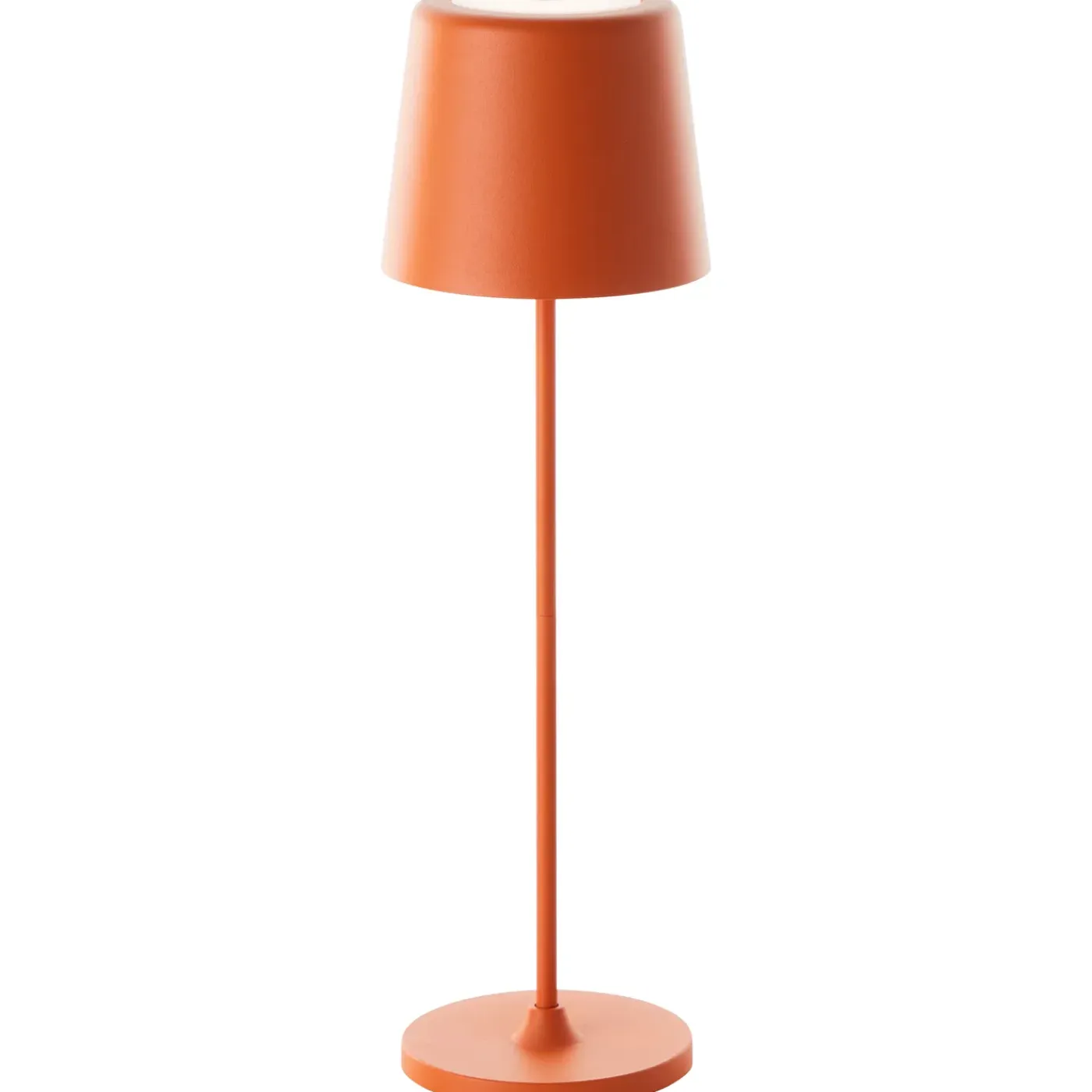 Brilliant Tafellamp Kaami - Oranje - Diameter 10cm - 2W - USB