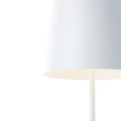 Brilliant Tafellamp Kaami - Wit - Diameter 10cm - 2W - USB