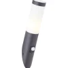 Brilliant wandlamp Dody zwart E27 met sensor