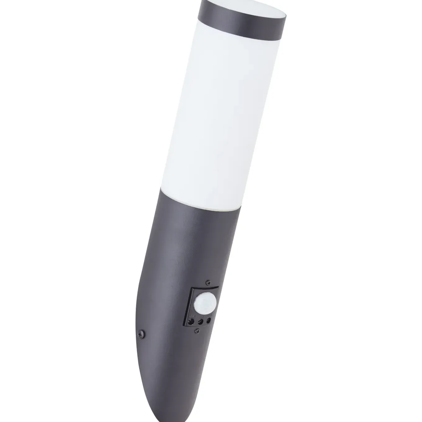Brilliant wandlamp Dody zwart E27 met sensor