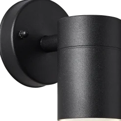 Brilliant wandlamp Jandy zwart GU10