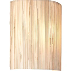 Brilliant wandlamp Wimea zeegras E27