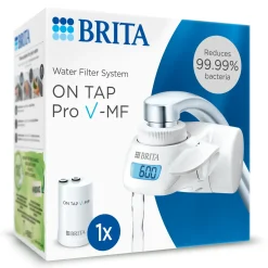BRITA ON TAP Pro V-MF Waterfiltersysteem voor kraan + 1 V-filter (600L)