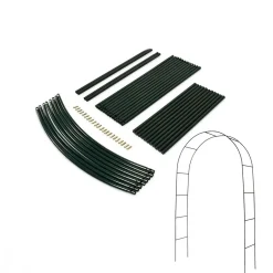 Infinity Goods Brixy - Rozenboog - Tuinboog - Rankhulp - Bloemenboog - Voor Klimplanten - Metaal