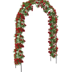 Brixy - Set Van 4 Rozenbogen - Tuinbogen - Rankhulp - Bloemenbogen - Voor Klimplanten - Metaal