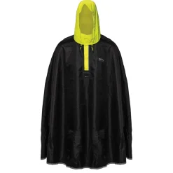 Brn Poncho Zwart/fluorescerend Geel Maat L/xl