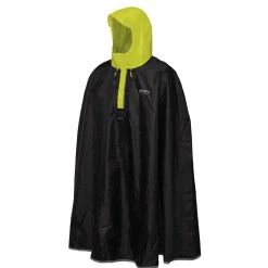 Brn Poncho Zwart/fluorescerend Geel Maat S/m