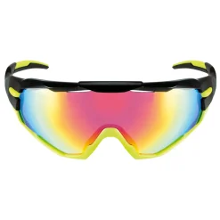Brn Rx01 Fietsbril Met 3 Kleuren Glazen, Zwart/geel