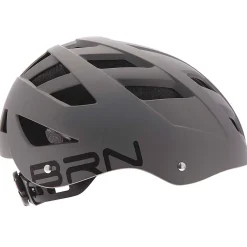 Brn Street Fietshelm, Een Maat 51-56 Cm, Grijs