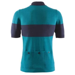 BRN Veloce Vintage Wollen Koerstrui Aquablauw Maat L