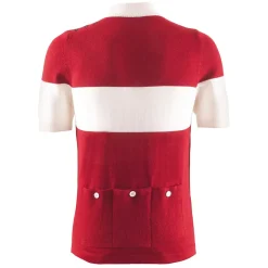 BRN Veloce Vintage Wollen Koerstrui Rood Maat Xl