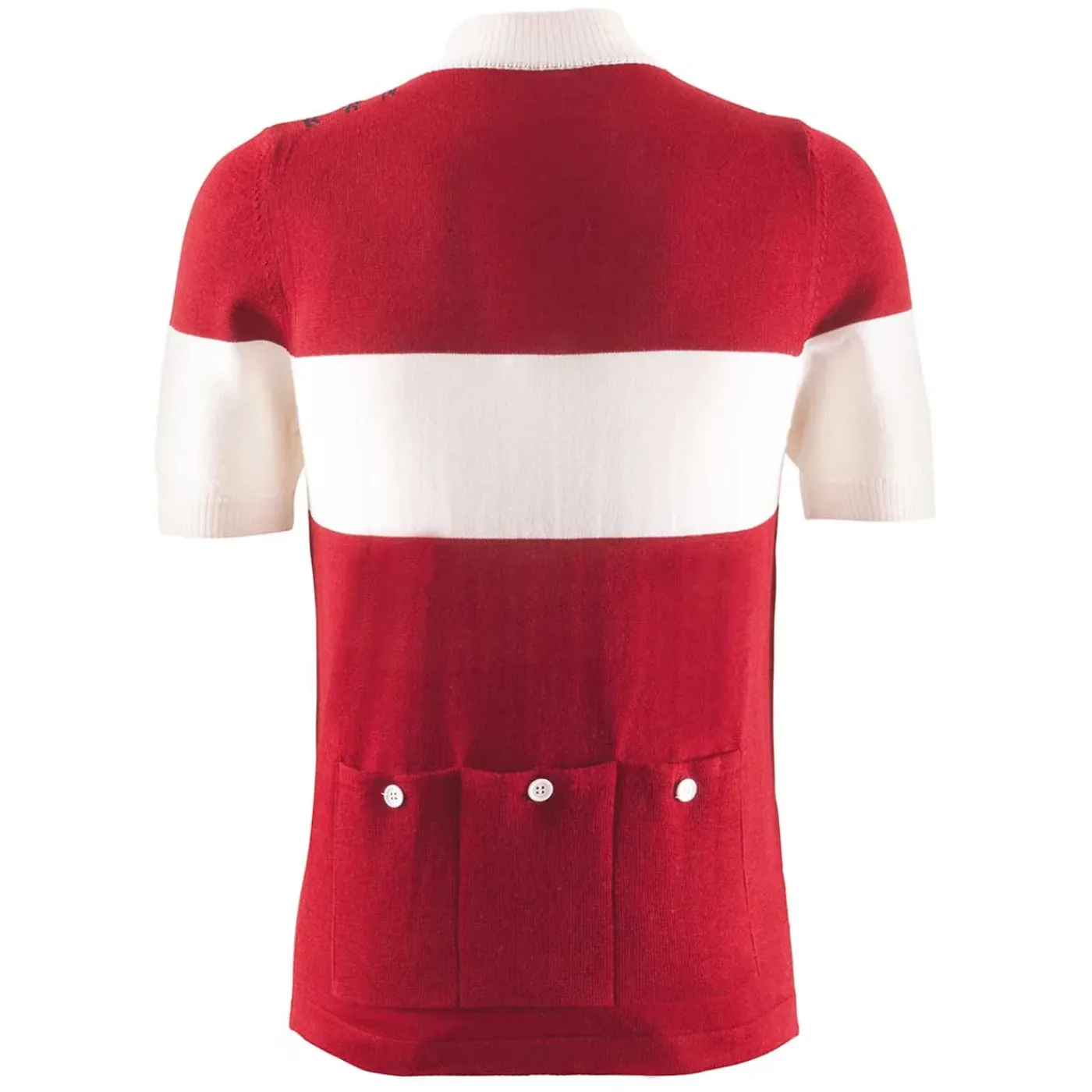 BRN Veloce Vintage Wollen Koerstrui Rood Maat Xl
