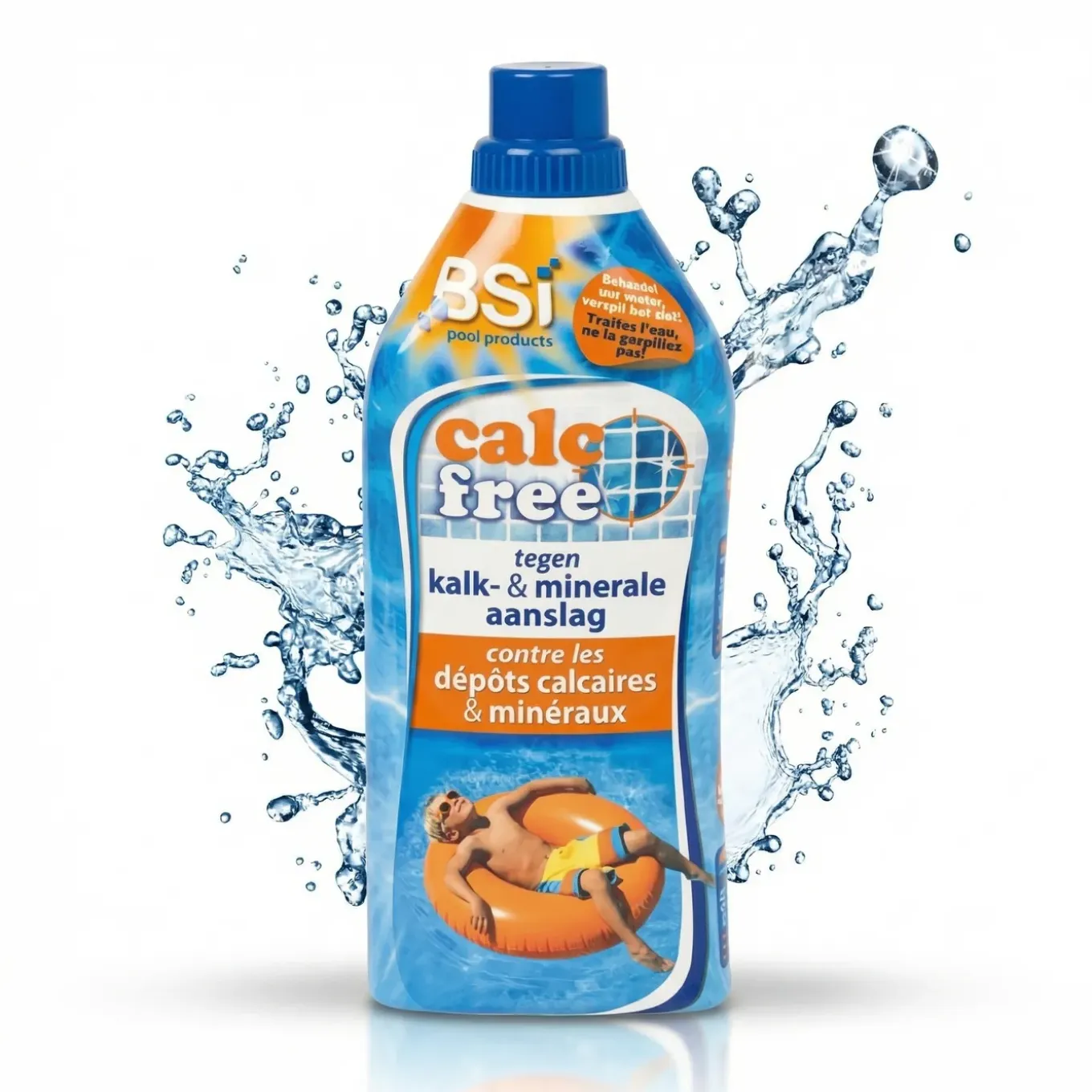 Bsi – Calc Free – Kalkverwijderaar Voor Zwembad & Spa – 1 L