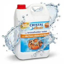 BSI – Cristal Clear – Voor Kristalhelder Zwembadwater – 5 L