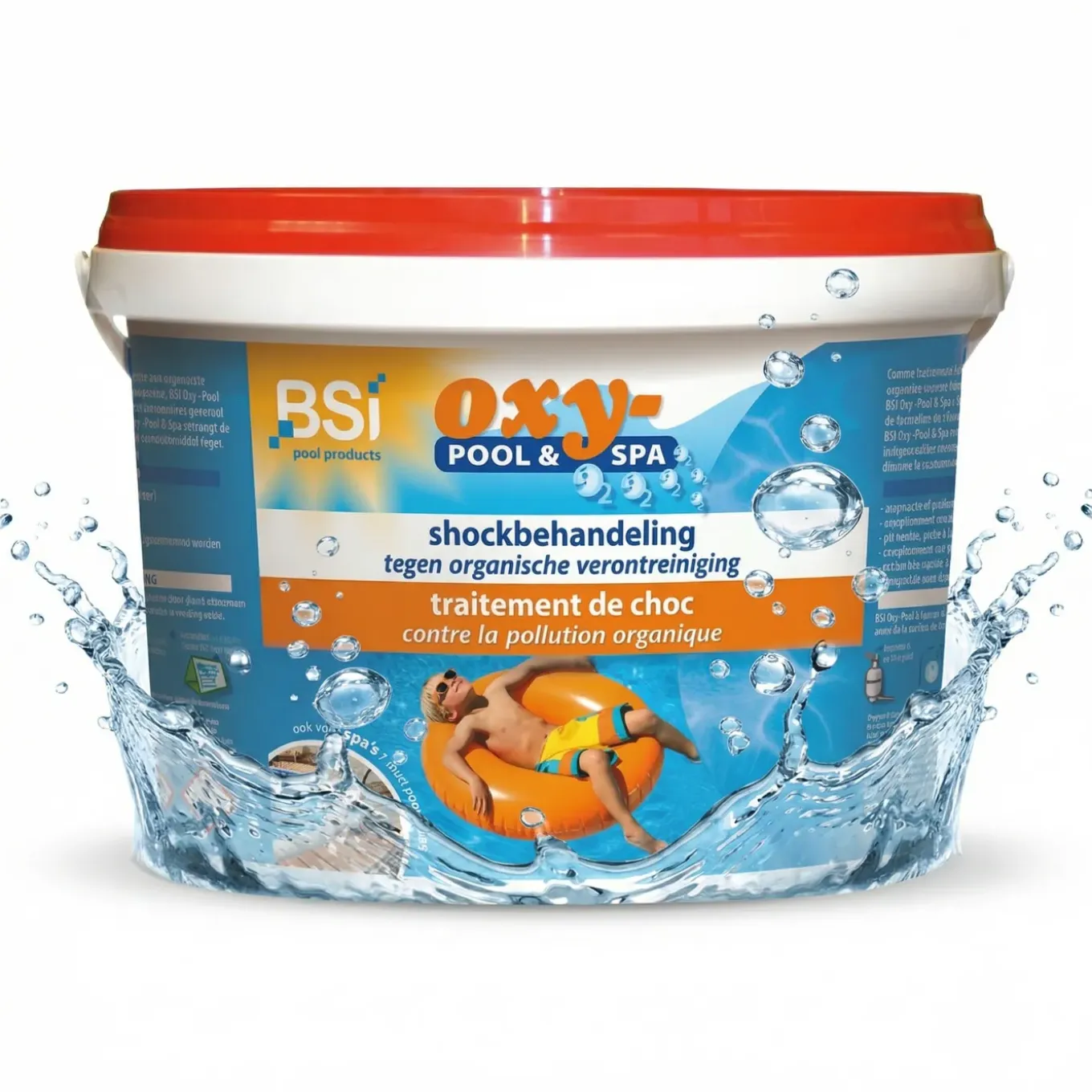 Bsi – Oxy-pool & Spa – Schokbehandeling Voor Zwembad & Spa – 2,5 Kg
