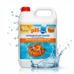 BSI – Ph Down Liquid – Ph Verlager Voor Zwembad & Spa – 5 L