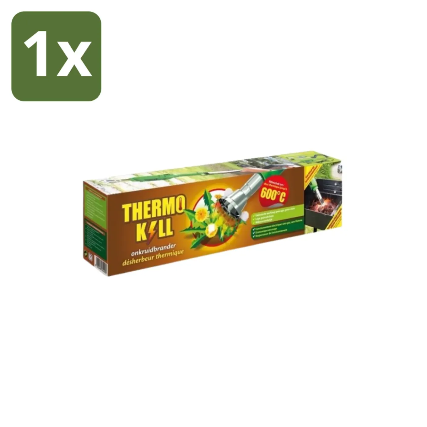 Bsi – Thermo Kill Onkruidbrander – Elektrisch 2000 W – 600 °c