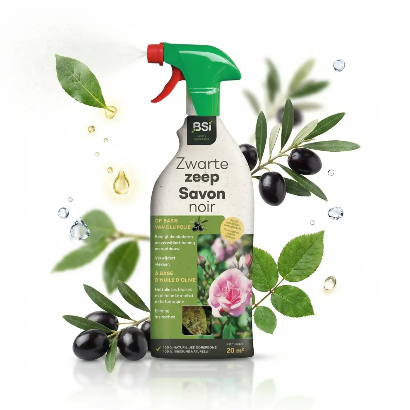 BSI – Zwarte Zeep Rtu – Traditionele Tuinzeep – 800 Ml