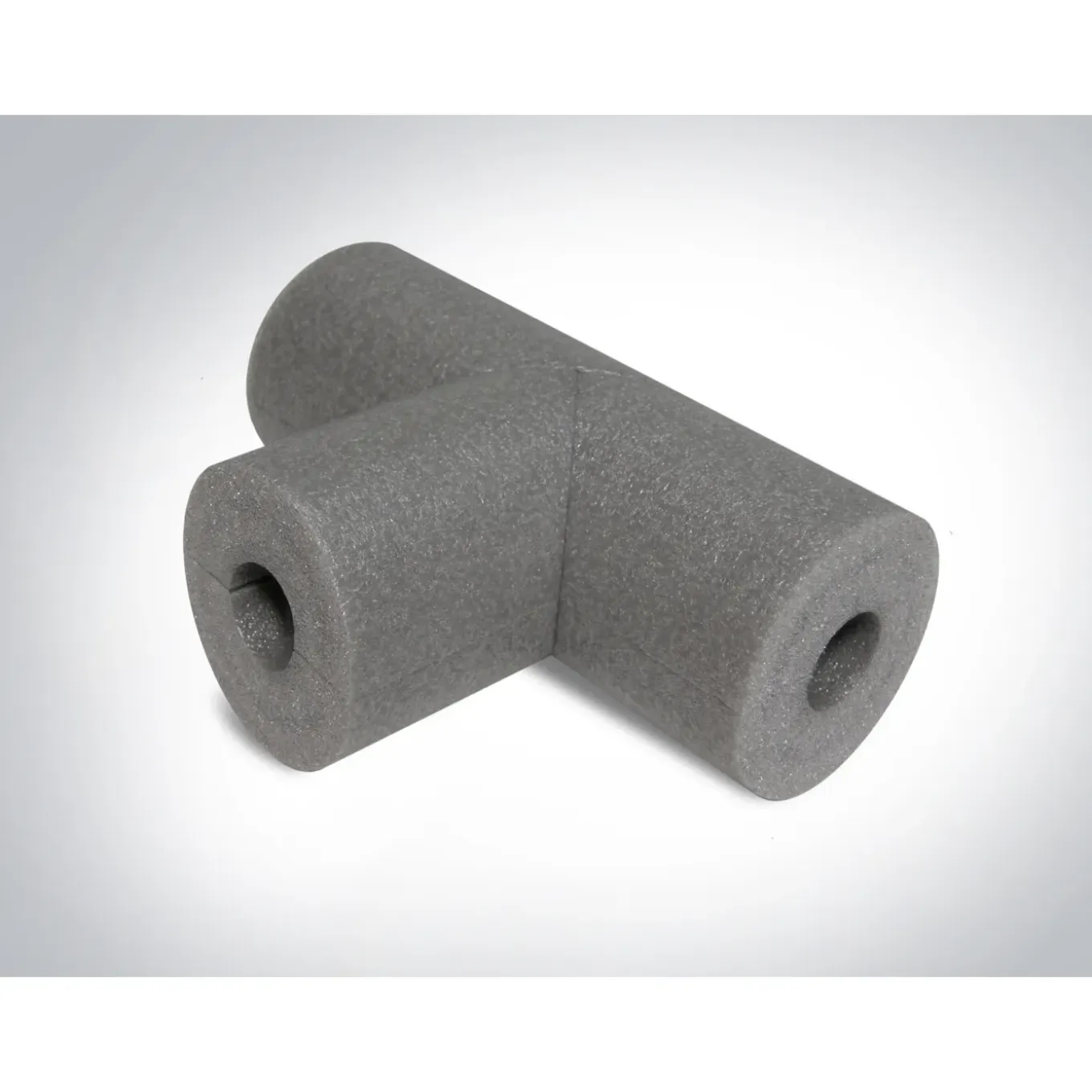 Buisisolatie voor 15mm buis - T-stuk - Grijs - 9mm