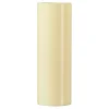 Buiskoppeling PVC 3/4" wit crème 3st
