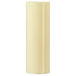 Buiskoppeling PVC 3/4" wit crème 3st