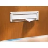 Burg Wachter Brievenbus Porta 796 - Aluminium - Wit - 30,4x10,1x0,5cm
