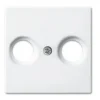Busch-Jaeger Busch & Jaeger afdekplaat Balance coax wit