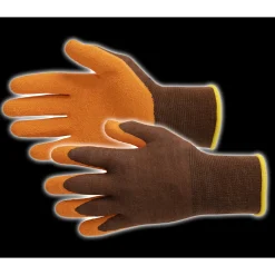 Busters handschoenen Bamboo Garden Heavy bruin/oranje maat 8