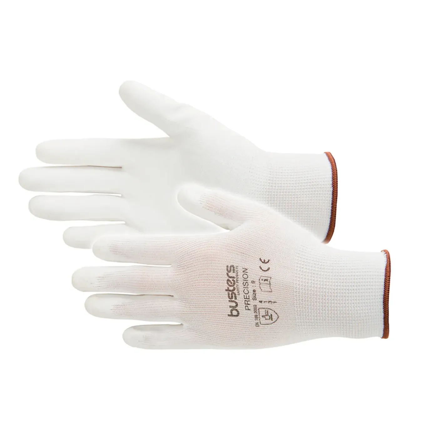 Busters handschoenen High Tech nylon wit M9