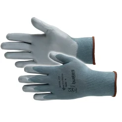 Busters handschoenen Nitril Fit nylon grijs M9