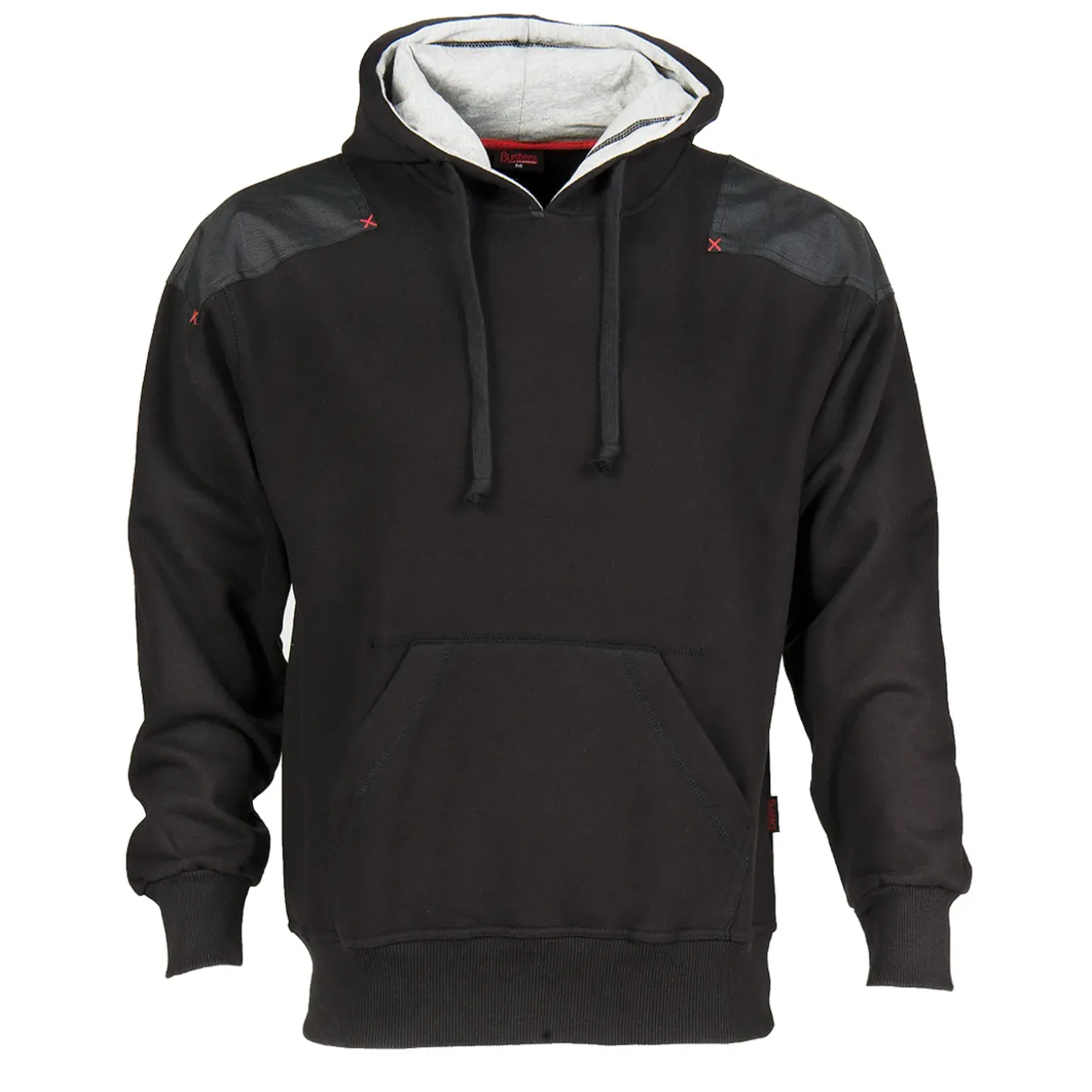 Busters sweater met kap Hoodie zwart M