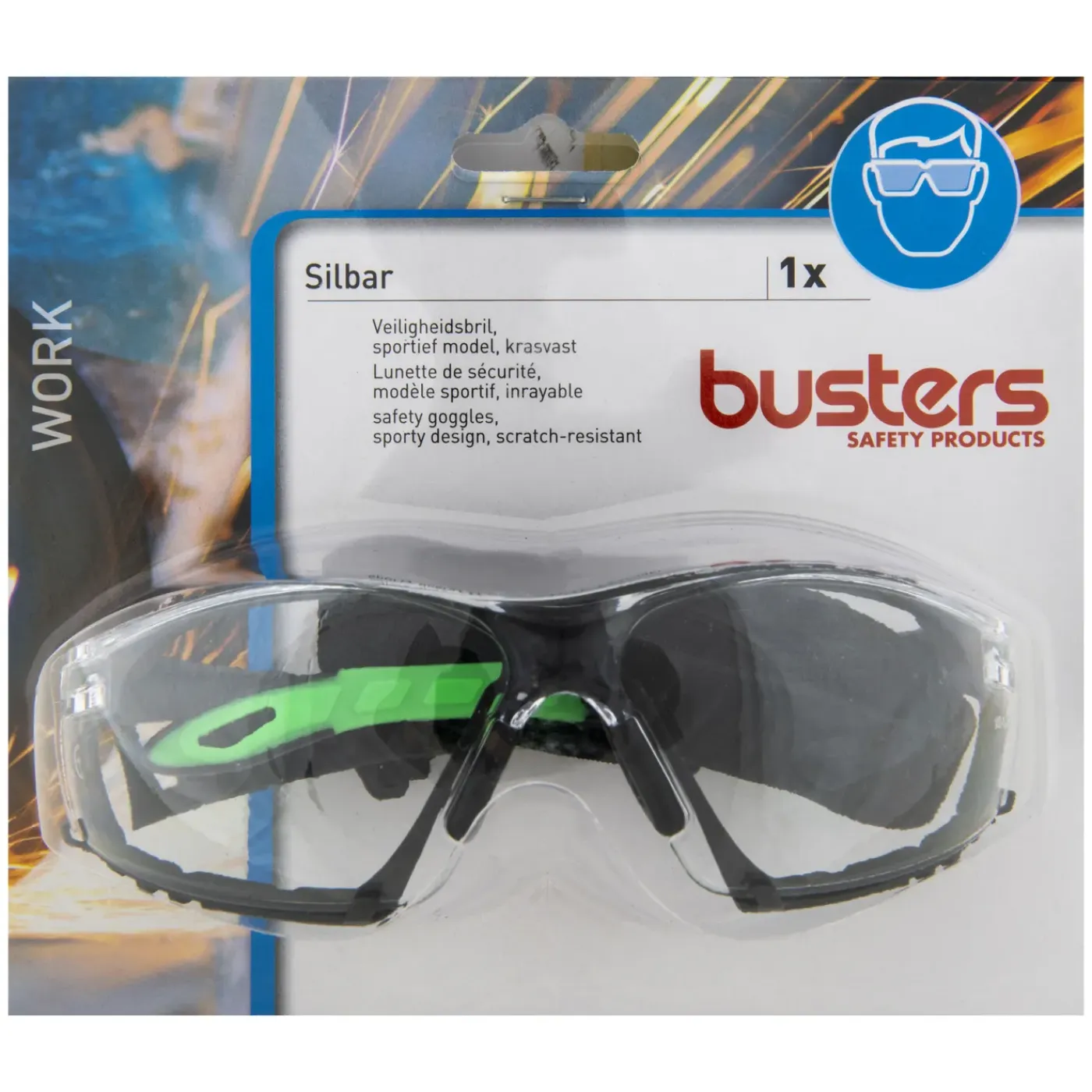 Busters veiligheidsbril Silbar