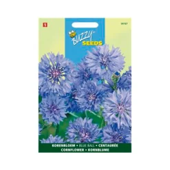 Buzzy seeds zaden korenbloem blue ball