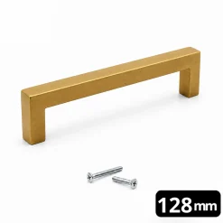 By MJM - Handgreep Dallas 128mm Goud - Meubelgreep