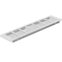 By Mjm - Plintrooster / Ventilatie Rooster 500x60 Zilver