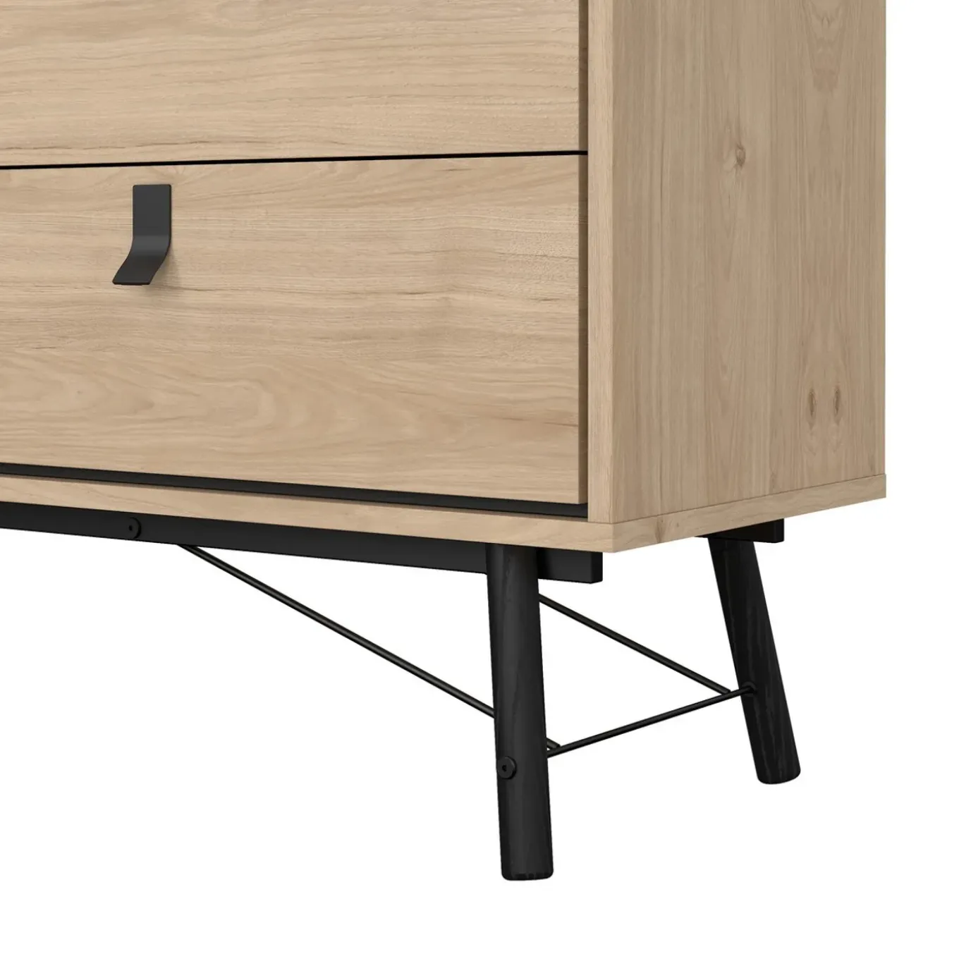 Calicosy - Dubbele Ladekast Met 6 Lades Joyce - 40,1x150,3x94,8 Cm