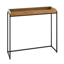 Calicosy - Jessie Design Haltafel - Licht Hout - 30x100x90 Cm