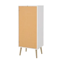 Calicosy - Ladekast Met 5 Lades En Houten Poten H120,1 Cm – Tarp