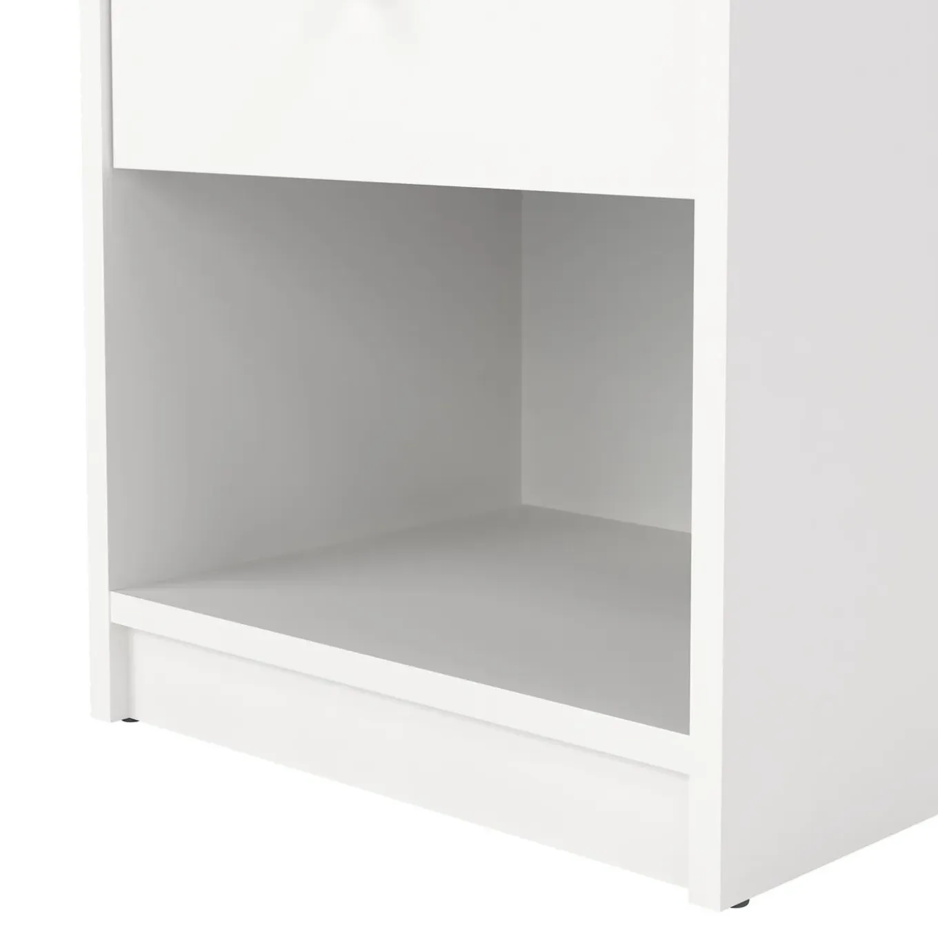 Calicosy - Nachtkastje Met 1 Lade En 1 Open Vak B37,9 Cm – Lise